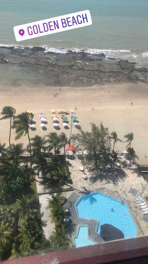 Flat Apt Mobiliado Beira Mar Lejlighed Recife Eksteriør billede